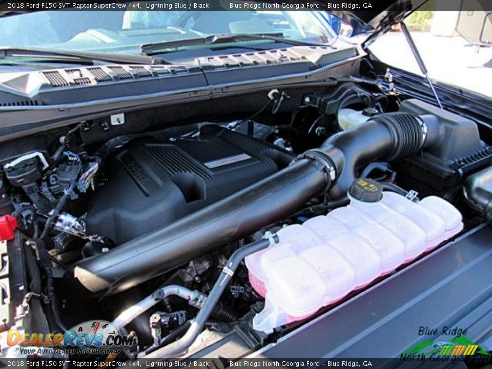 2018 Ford F150 SVT Raptor SuperCrew 4x4 Lightning Blue / Black Photo #27