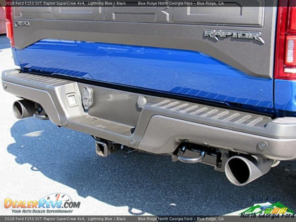 2018 Ford F150 SVT Raptor SuperCrew 4x4 Lightning Blue / Black Photo #29