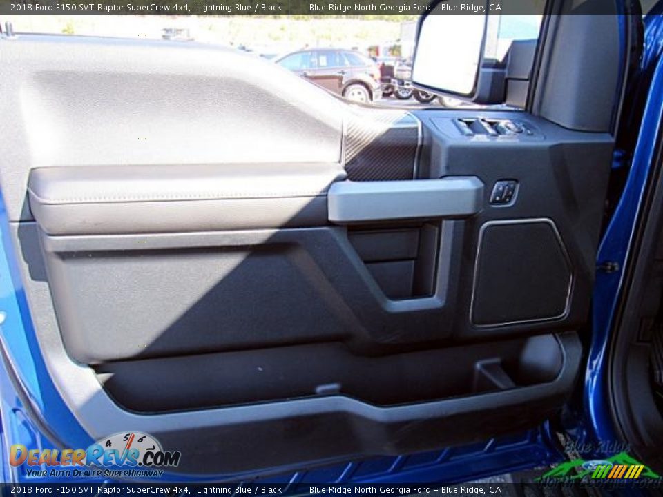 2018 Ford F150 SVT Raptor SuperCrew 4x4 Lightning Blue / Black Photo #31
