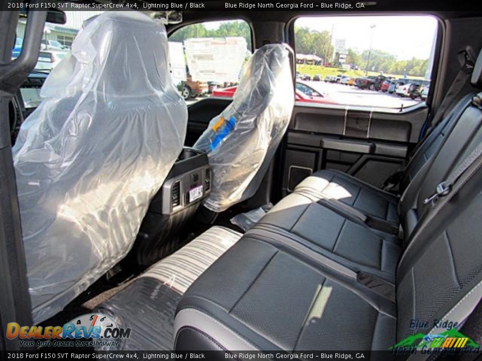 2018 Ford F150 SVT Raptor SuperCrew 4x4 Lightning Blue / Black Photo #34