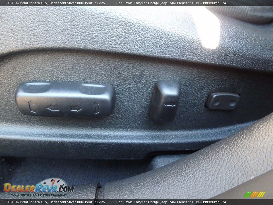 2014 Hyundai Sonata GLS Iridescent Silver Blue Pearl / Gray Photo #16