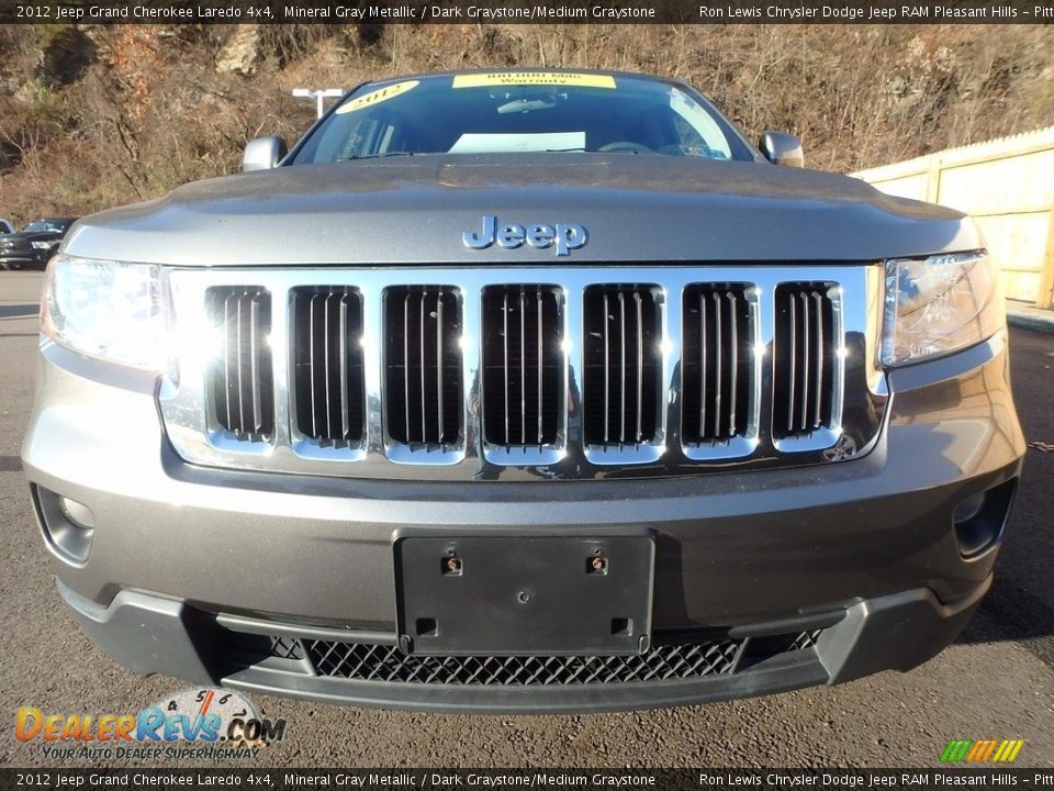 2012 Jeep Grand Cherokee Laredo 4x4 Mineral Gray Metallic / Dark Graystone/Medium Graystone Photo #5