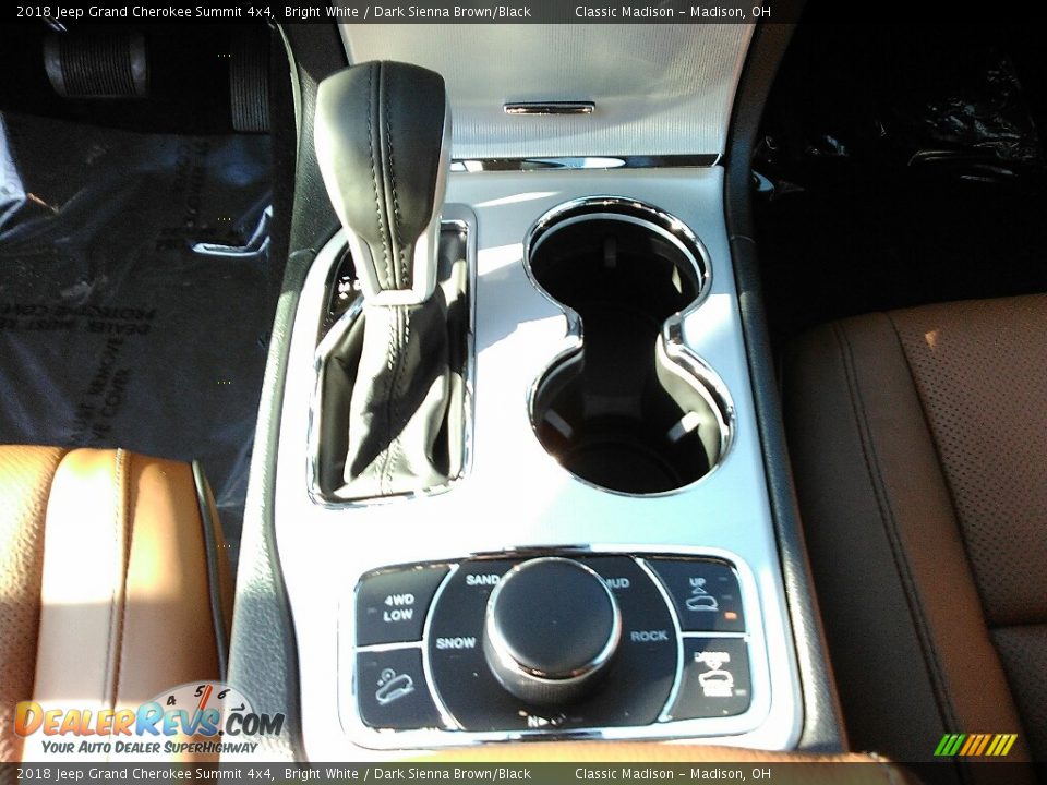 2018 Jeep Grand Cherokee Summit 4x4 Bright White / Dark Sienna Brown/Black Photo #11
