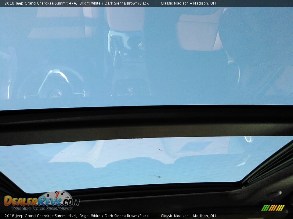 2018 Jeep Grand Cherokee Summit 4x4 Bright White / Dark Sienna Brown/Black Photo #13