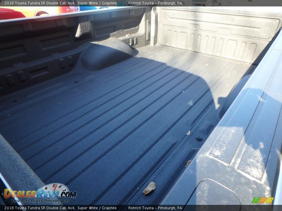 2018 Toyota Tundra SR Double Cab 4x4 Super White / Graphite Photo #15
