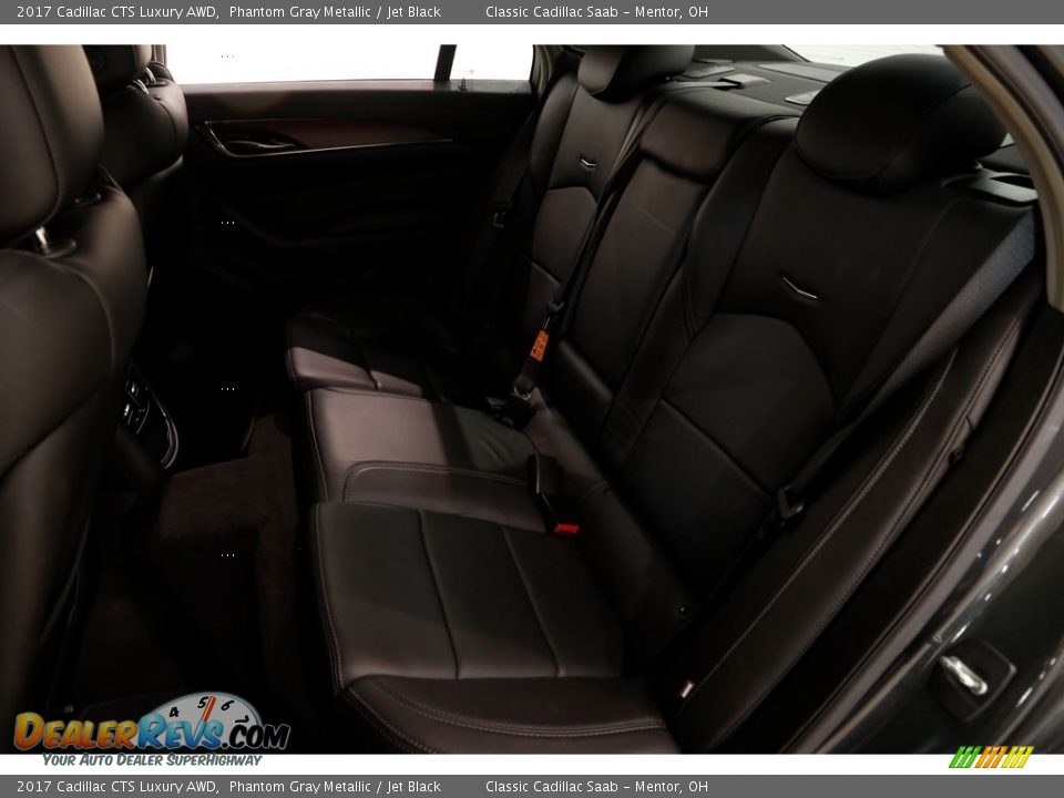 2017 Cadillac CTS Luxury AWD Phantom Gray Metallic / Jet Black Photo #15