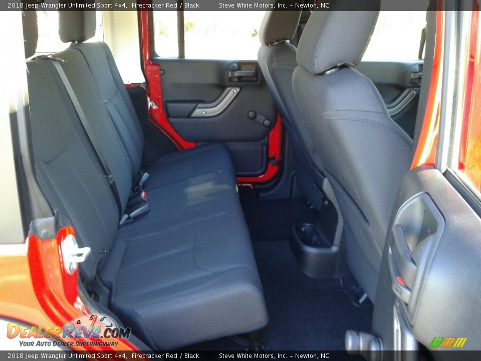 2018 Jeep Wrangler Unlimited Sport 4x4 Firecracker Red / Black Photo #12