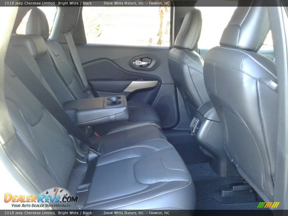 2018 Jeep Cherokee Limited Bright White / Black Photo #12