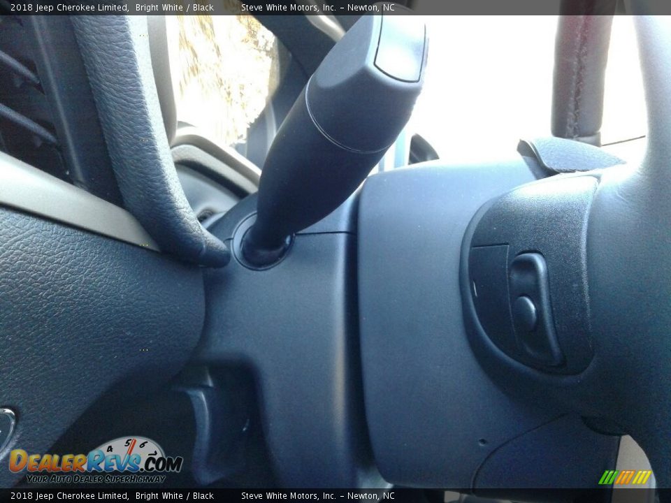 2018 Jeep Cherokee Limited Bright White / Black Photo #15