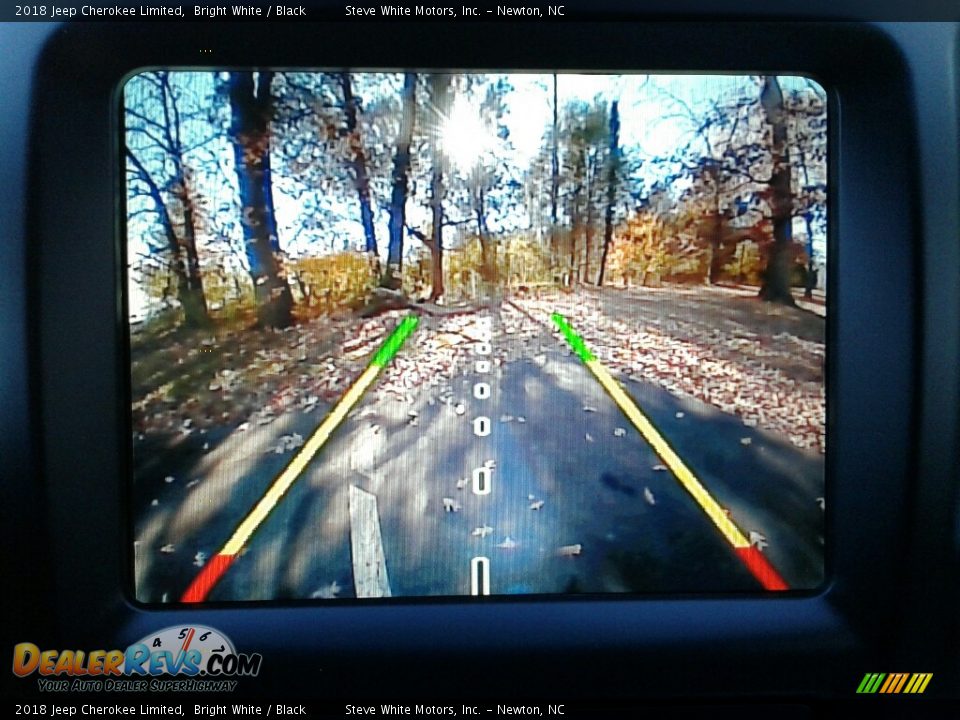 2018 Jeep Cherokee Limited Bright White / Black Photo #20