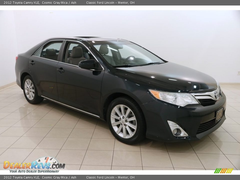 2012 Toyota Camry XLE Cosmic Gray Mica / Ash Photo #1
