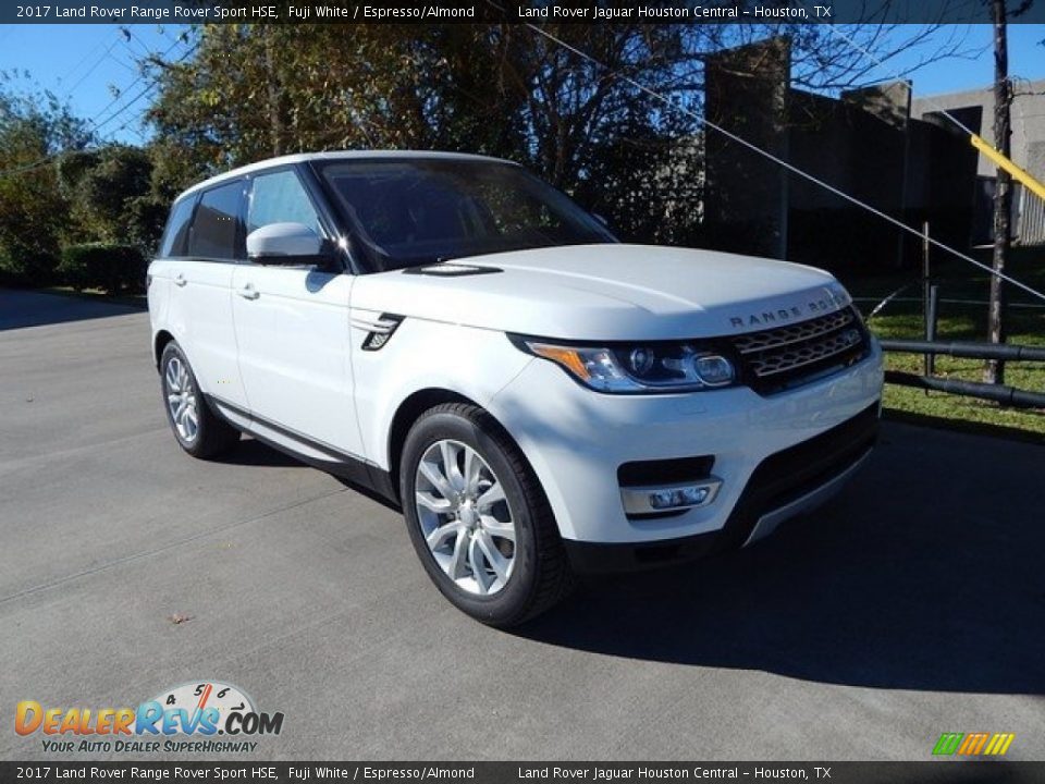 2017 Land Rover Range Rover Sport HSE Fuji White / Espresso/Almond Photo #2