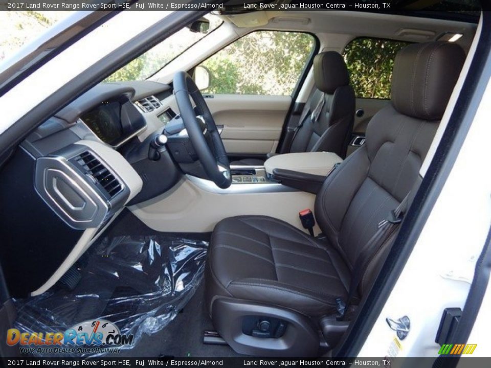 2017 Land Rover Range Rover Sport HSE Fuji White / Espresso/Almond Photo #3