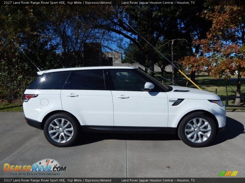 2017 Land Rover Range Rover Sport HSE Fuji White / Espresso/Almond Photo #6