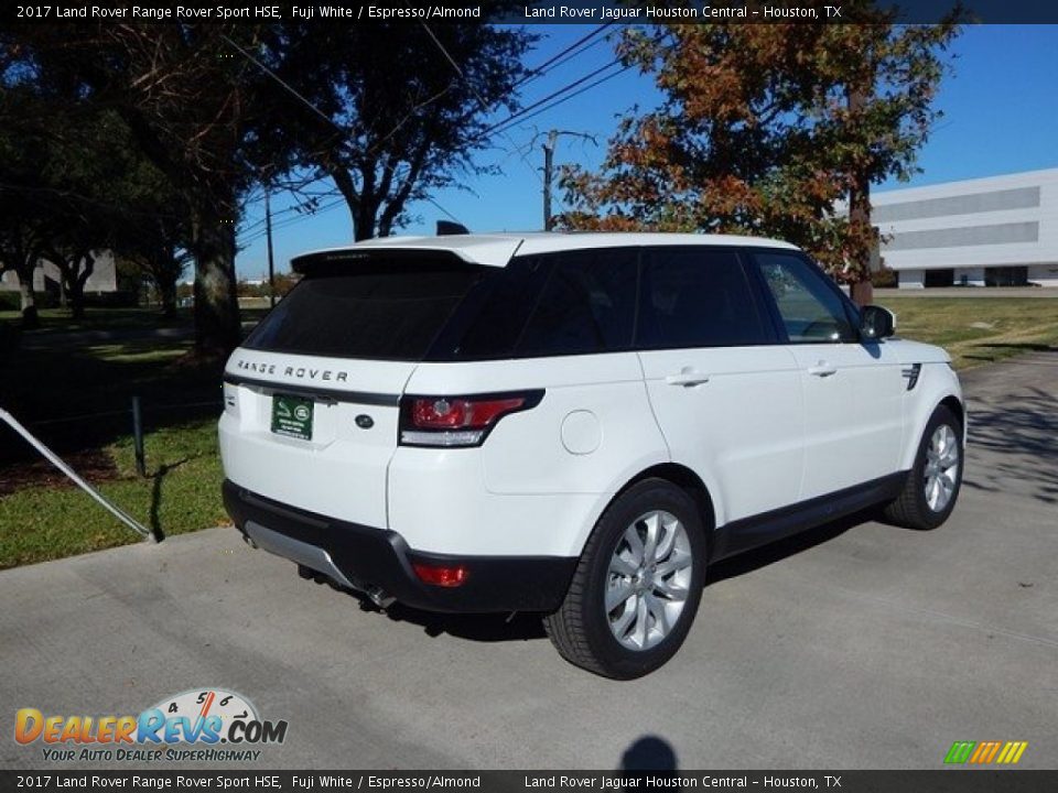 2017 Land Rover Range Rover Sport HSE Fuji White / Espresso/Almond Photo #7
