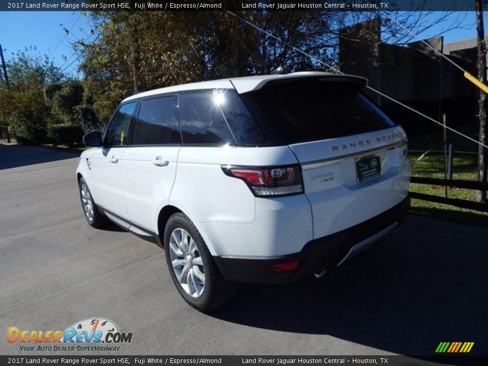 2017 Land Rover Range Rover Sport HSE Fuji White / Espresso/Almond Photo #12