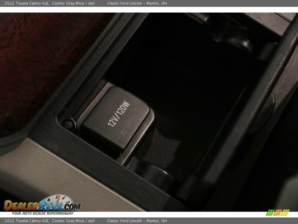 2012 Toyota Camry XLE Cosmic Gray Mica / Ash Photo #13