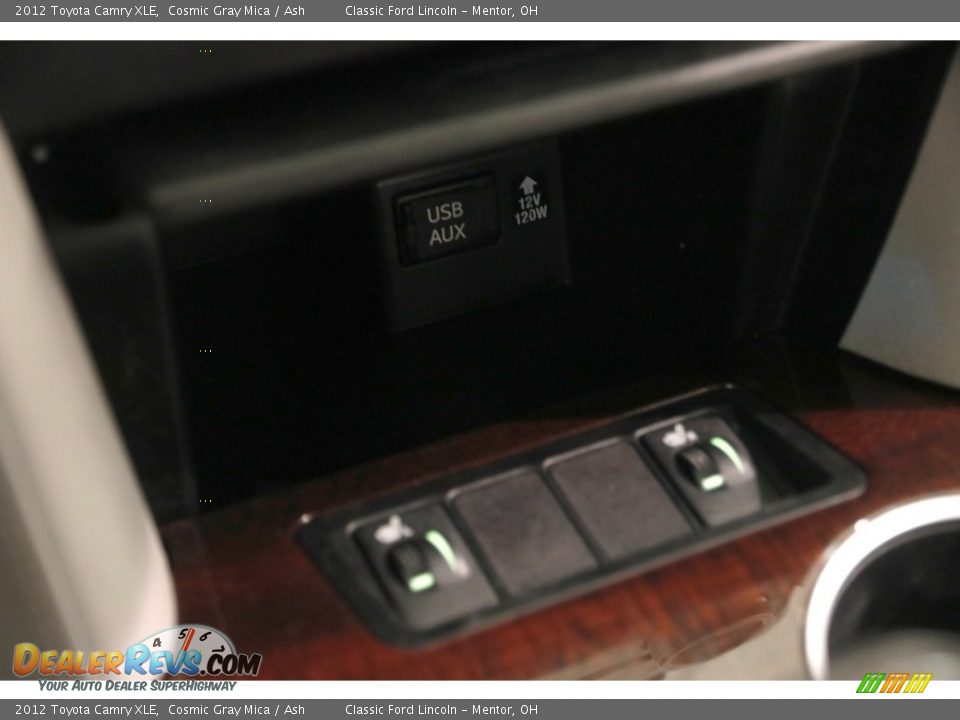 2012 Toyota Camry XLE Cosmic Gray Mica / Ash Photo #14