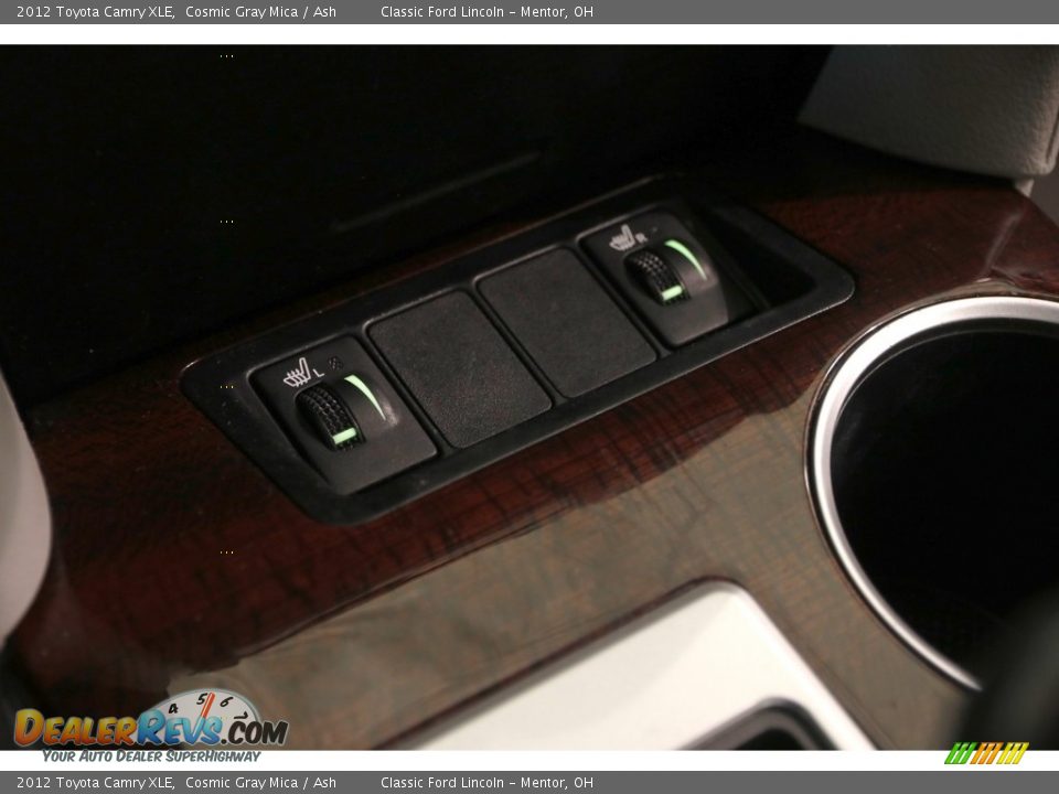 2012 Toyota Camry XLE Cosmic Gray Mica / Ash Photo #15