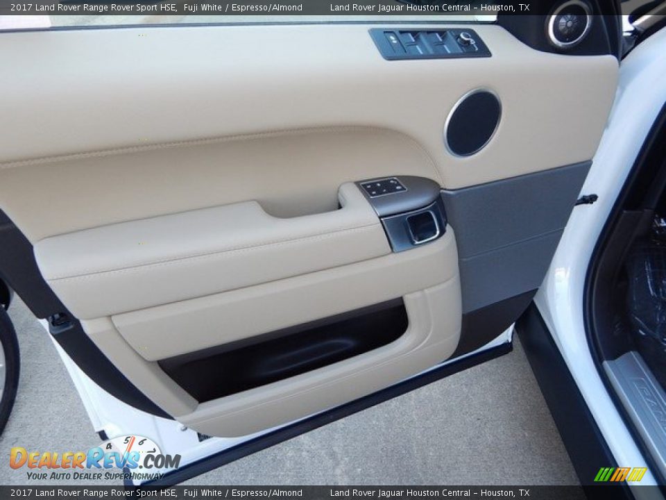 2017 Land Rover Range Rover Sport HSE Fuji White / Espresso/Almond Photo #18