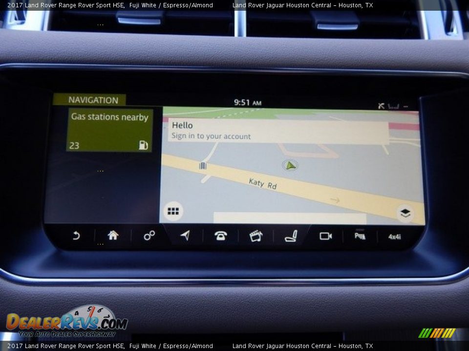 2017 Land Rover Range Rover Sport HSE Fuji White / Espresso/Almond Photo #19