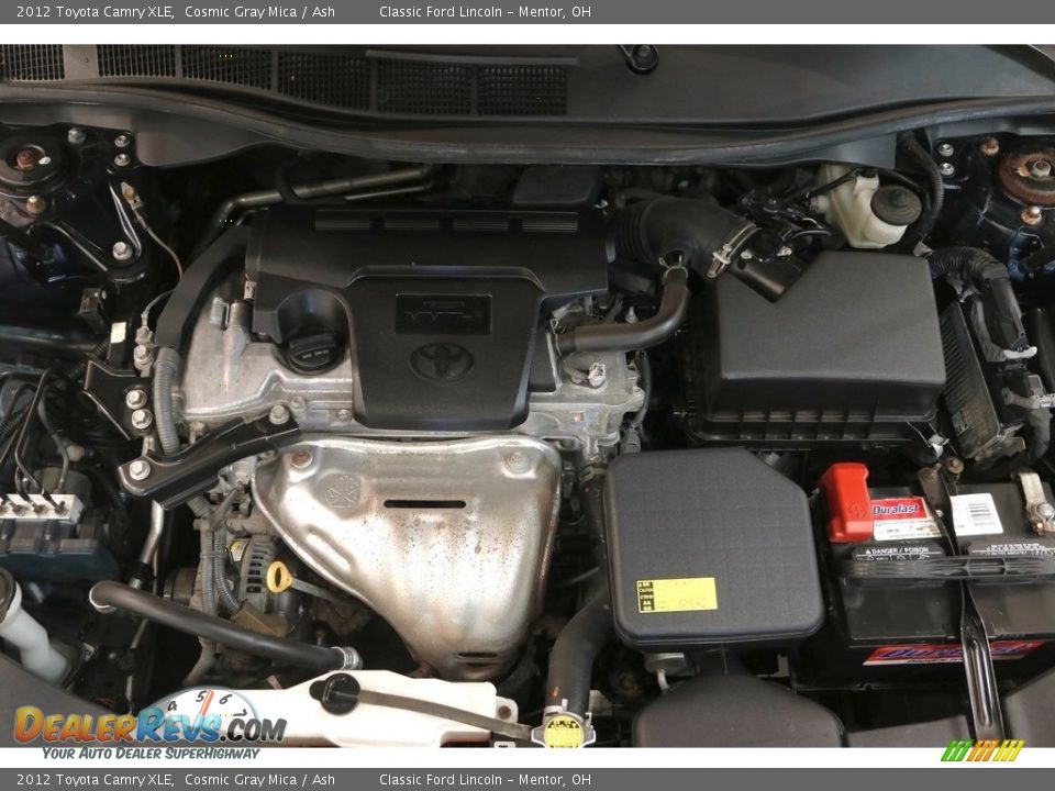 2012 Toyota Camry XLE Cosmic Gray Mica / Ash Photo #20