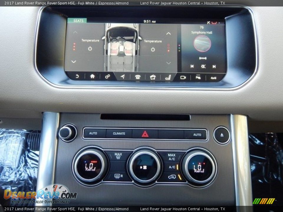 2017 Land Rover Range Rover Sport HSE Fuji White / Espresso/Almond Photo #21
