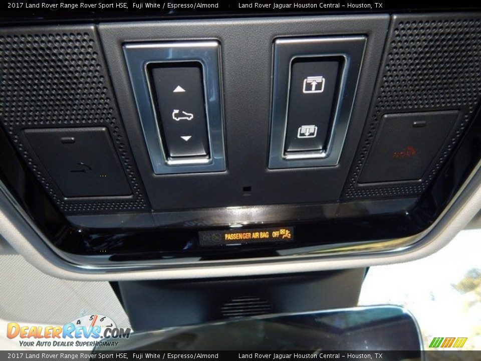 2017 Land Rover Range Rover Sport HSE Fuji White / Espresso/Almond Photo #23