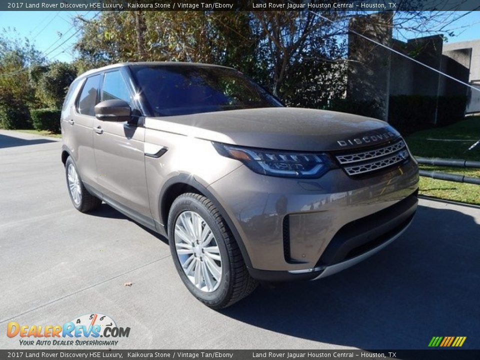 2017 Land Rover Discovery HSE Luxury Kaikoura Stone / Vintage Tan/Ebony Photo #2