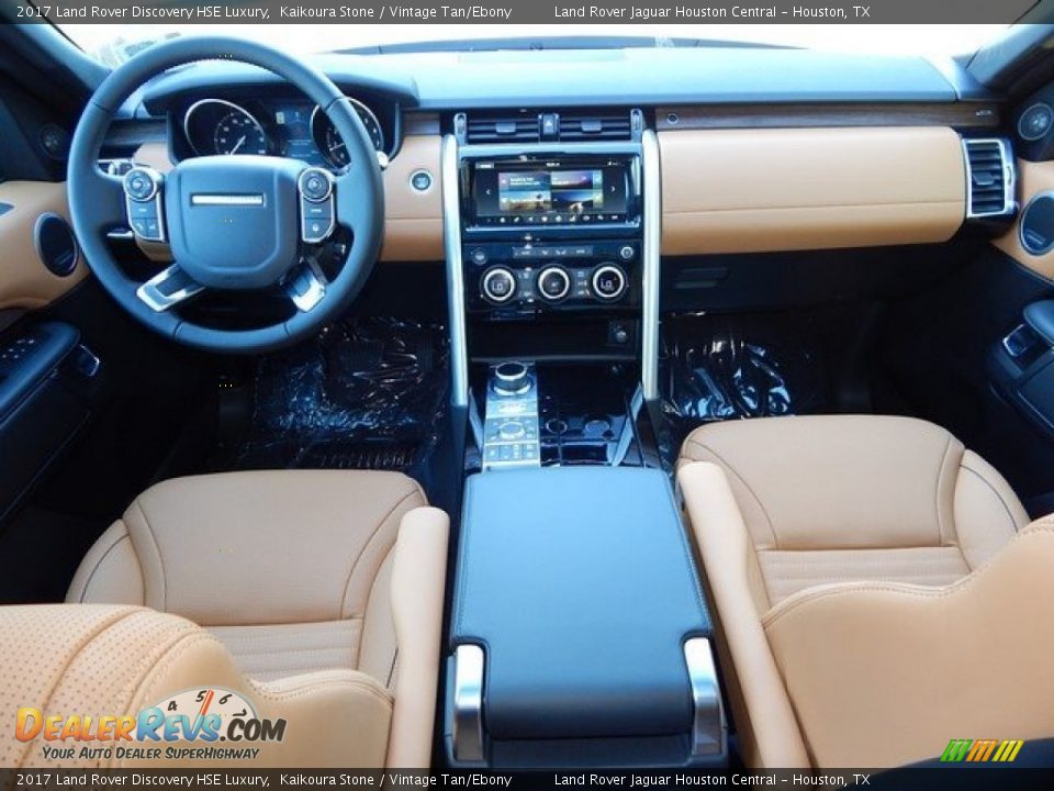 2017 Land Rover Discovery HSE Luxury Kaikoura Stone / Vintage Tan/Ebony Photo #4
