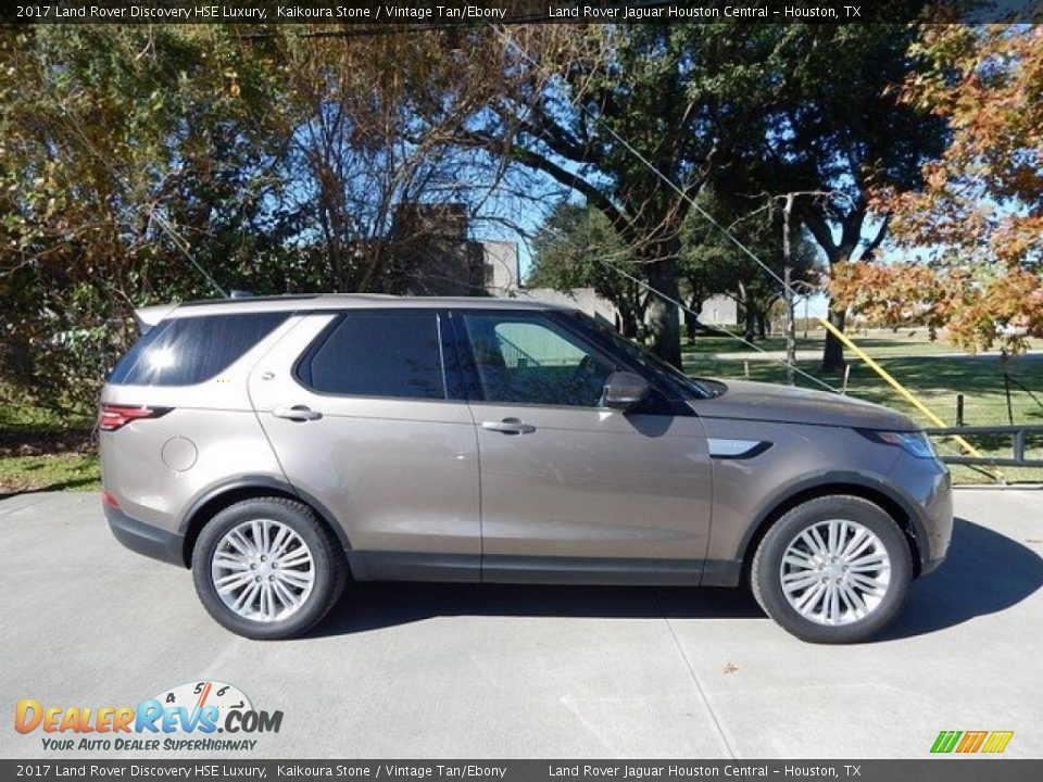 2017 Land Rover Discovery HSE Luxury Kaikoura Stone / Vintage Tan/Ebony Photo #6