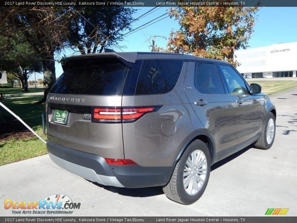 2017 Land Rover Discovery HSE Luxury Kaikoura Stone / Vintage Tan/Ebony Photo #7