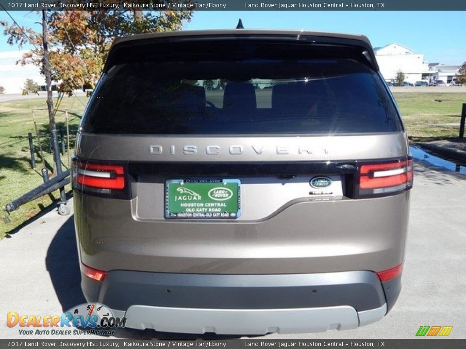 2017 Land Rover Discovery HSE Luxury Kaikoura Stone / Vintage Tan/Ebony Photo #8