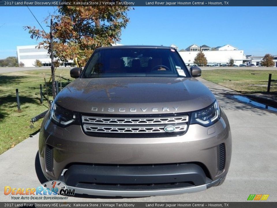 2017 Land Rover Discovery HSE Luxury Kaikoura Stone / Vintage Tan/Ebony Photo #9