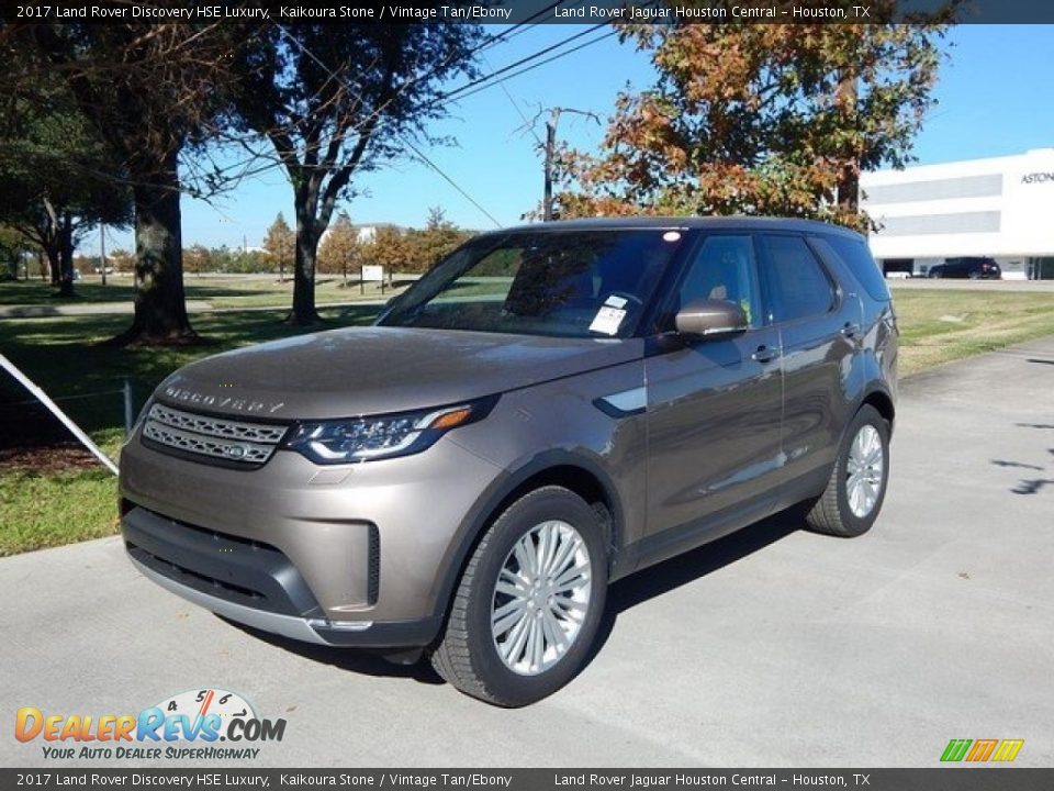 2017 Land Rover Discovery HSE Luxury Kaikoura Stone / Vintage Tan/Ebony Photo #10