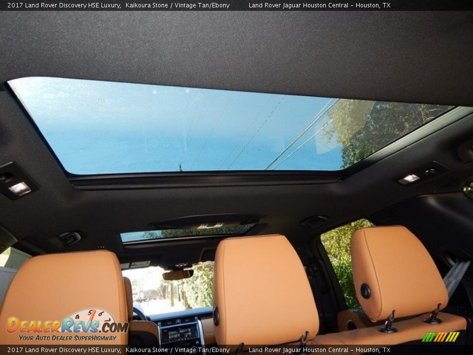 2017 Land Rover Discovery HSE Luxury Kaikoura Stone / Vintage Tan/Ebony Photo #17