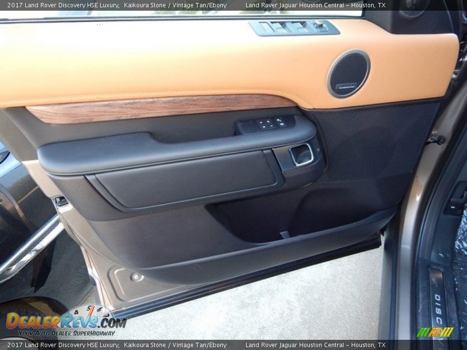2017 Land Rover Discovery HSE Luxury Kaikoura Stone / Vintage Tan/Ebony Photo #18