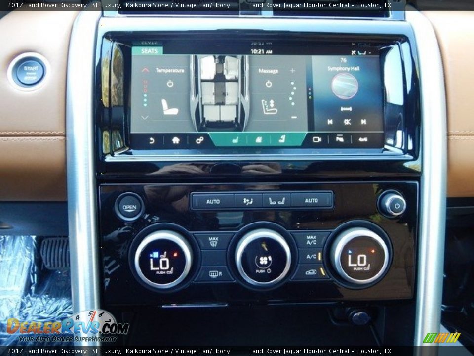 2017 Land Rover Discovery HSE Luxury Kaikoura Stone / Vintage Tan/Ebony Photo #21