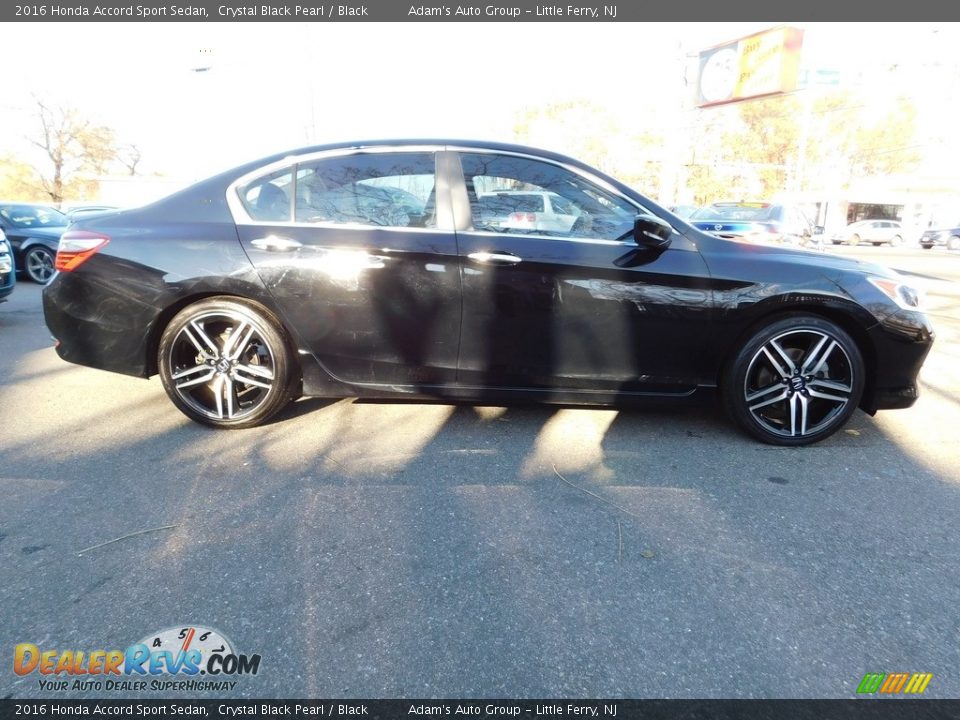 2016 Honda Accord Sport Sedan Crystal Black Pearl / Black Photo #4