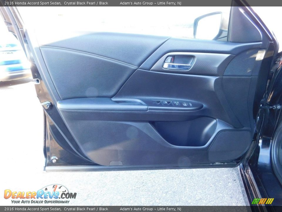 2016 Honda Accord Sport Sedan Crystal Black Pearl / Black Photo #9