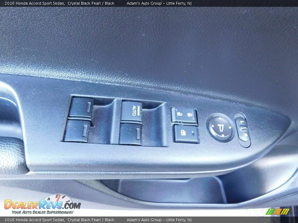2016 Honda Accord Sport Sedan Crystal Black Pearl / Black Photo #10