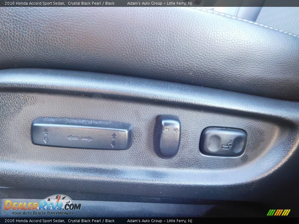 2016 Honda Accord Sport Sedan Crystal Black Pearl / Black Photo #12