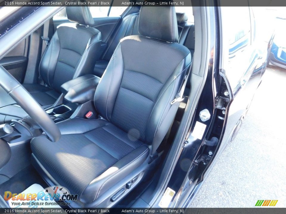 2016 Honda Accord Sport Sedan Crystal Black Pearl / Black Photo #13