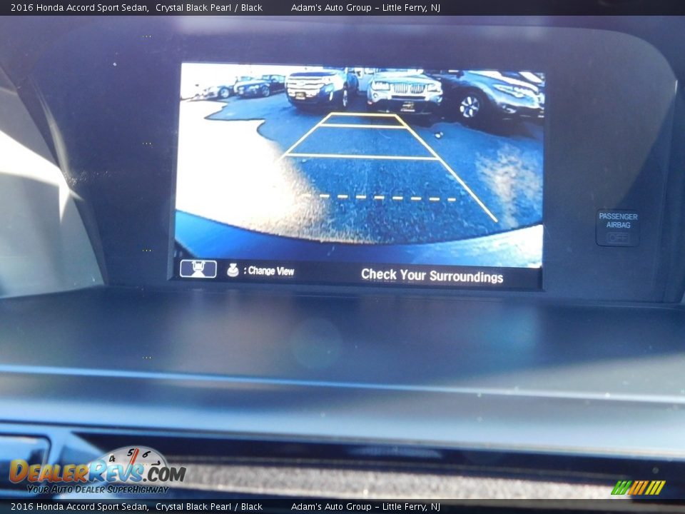 2016 Honda Accord Sport Sedan Crystal Black Pearl / Black Photo #19