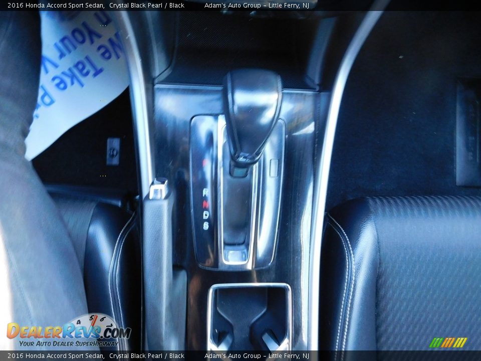 2016 Honda Accord Sport Sedan Crystal Black Pearl / Black Photo #21