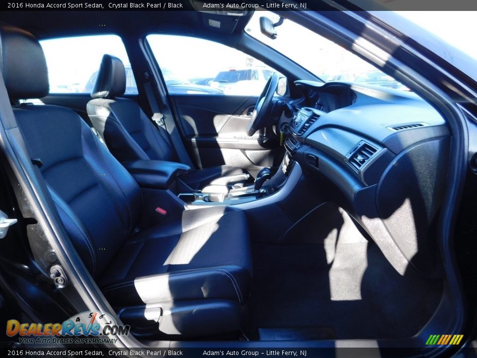 2016 Honda Accord Sport Sedan Crystal Black Pearl / Black Photo #24
