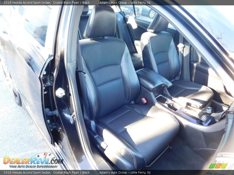 2016 Honda Accord Sport Sedan Crystal Black Pearl / Black Photo #25
