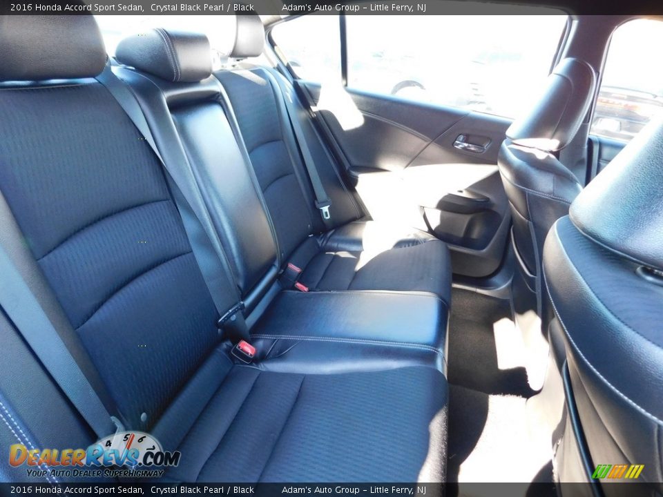 2016 Honda Accord Sport Sedan Crystal Black Pearl / Black Photo #29