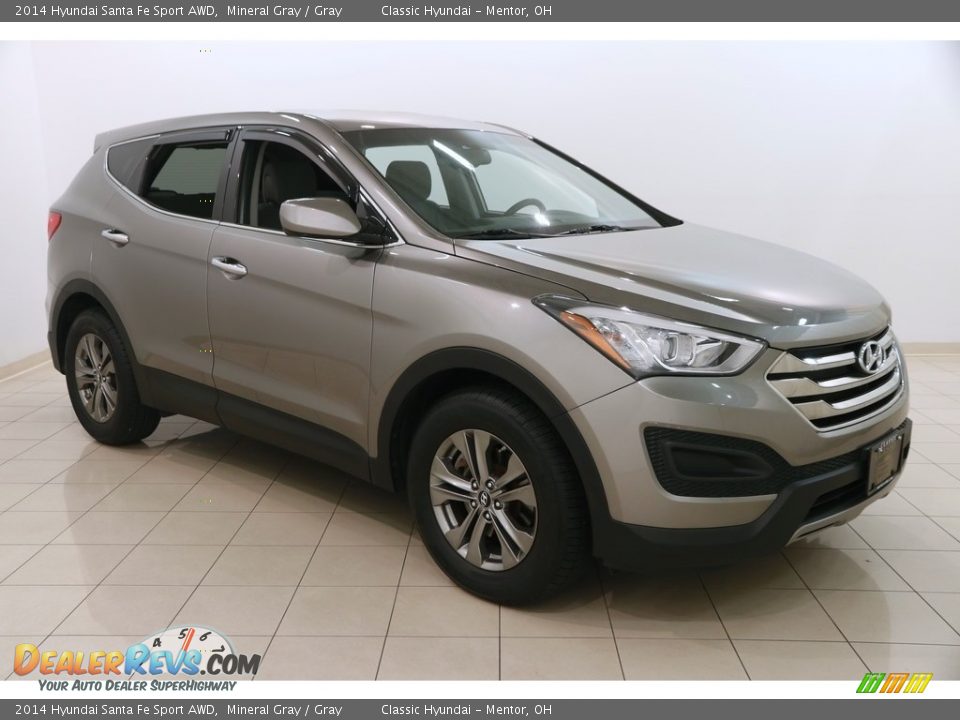 2014 Hyundai Santa Fe Sport AWD Mineral Gray / Gray Photo #1