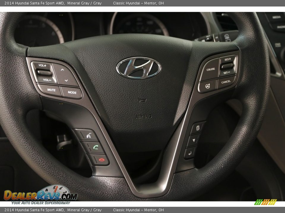 2014 Hyundai Santa Fe Sport AWD Mineral Gray / Gray Photo #8